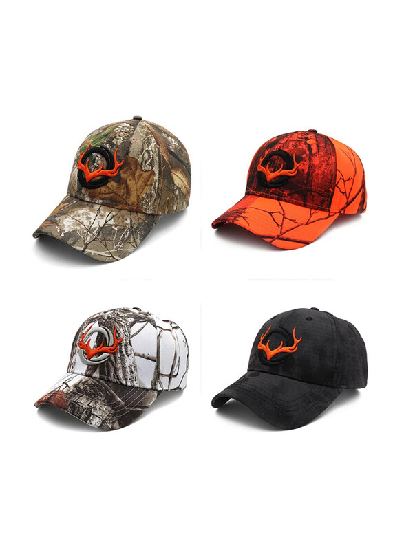 

Koep Wilderness Warrior Camo Baseball Cap Unisex, 4 Pieces, Multicolour