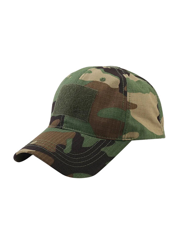 

Bumr Adjustable Summer's Panel Cap for Men, C-24, One Size, Green/Brown