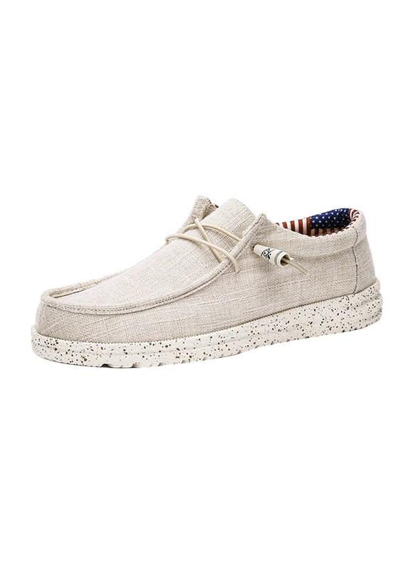 

Abnkarwin Summer Canvas Alpargatas Hombre Lightweight Moccasin Shoes