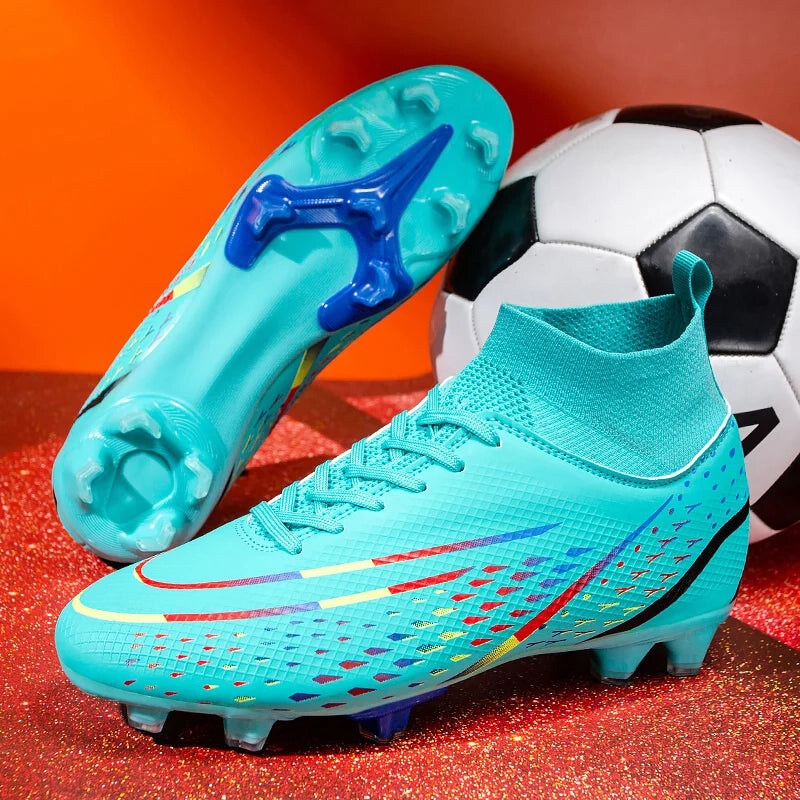 

Aliups Original Men Soccer-Football Shoes AG/TF with Comfortable Studs Cleat