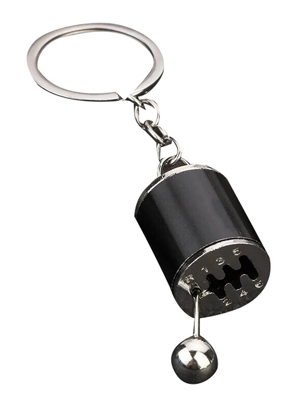 

Gajed Turbo Gear Head Car Keychain, GH-57, Silver, One Size