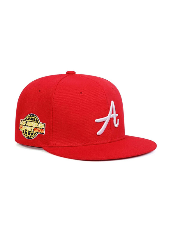 

Tunica Street Swagger Adjustable Snapback Baseball Cap Unisex, One Size, Red