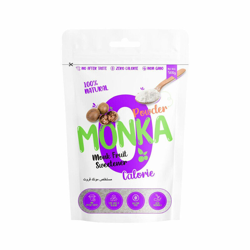 

Monka Monk Fruit Sweetener with Erythritol powder