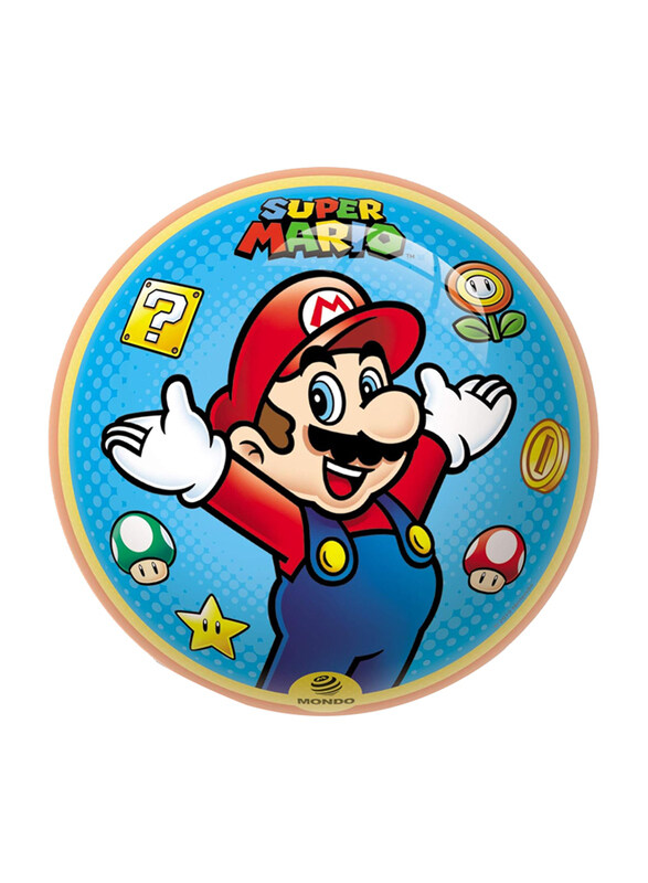 

Mondo 23cm Super Mario Pvc Ball, Multicolour, Ages 2+