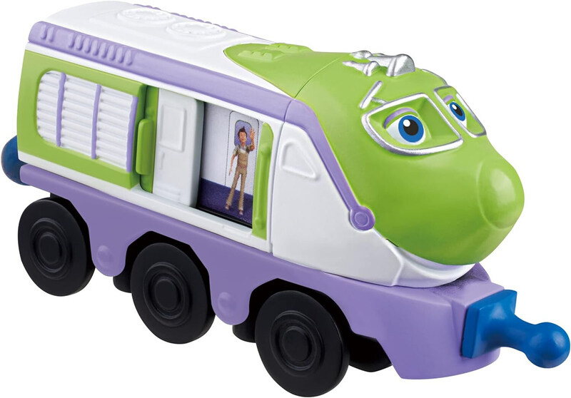 

Chuggington 3.75-inch Look Alive Chuggers Koko Toy Train with Surprise Motion Feature, Free-Rolling Wheel, EU890303, Ages 3+