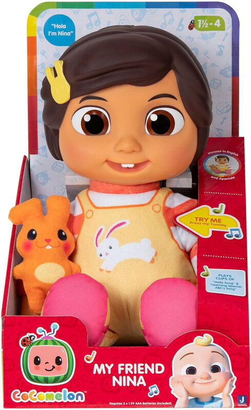 

Cocomelon Doll Roto My Friend Nina, Ages 1+