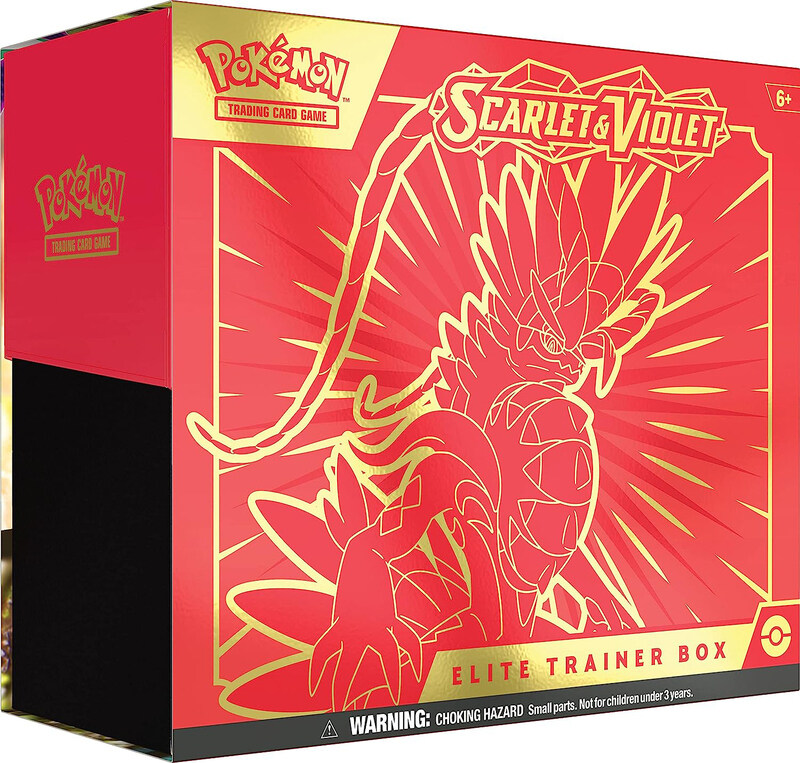 

Pokemon TCG: Scarlet & Violet Elite Trainer Box, Ages 6+