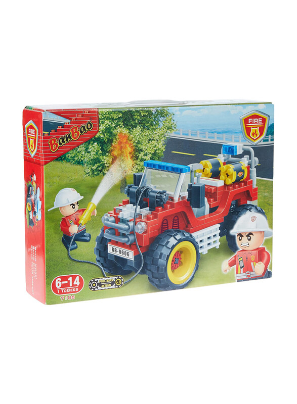 

Banbao Fire Series, 148 Pieces, Ages 6+