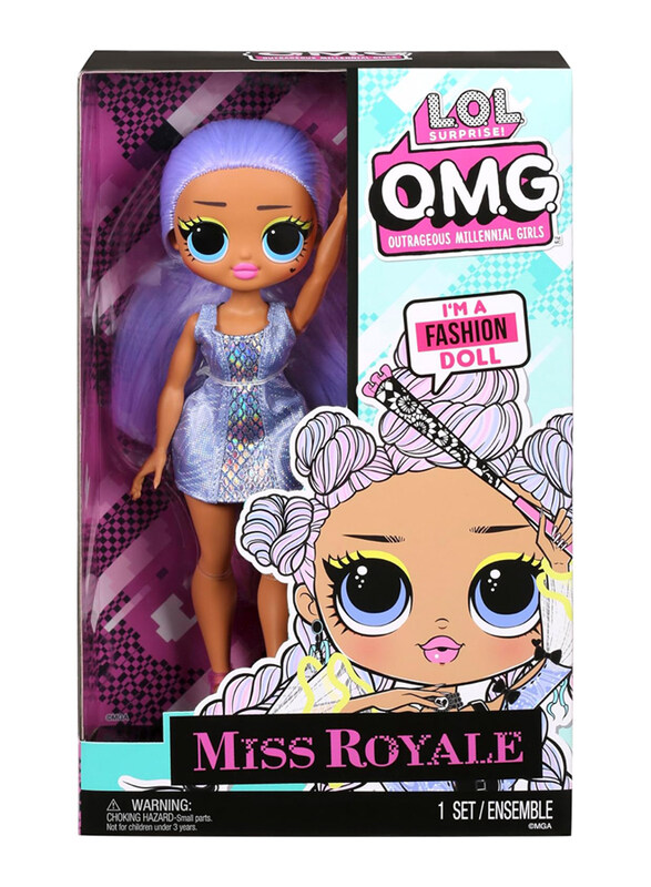 

LOL Surprise Omg Mid Doll Miss Royale, Ages 1+