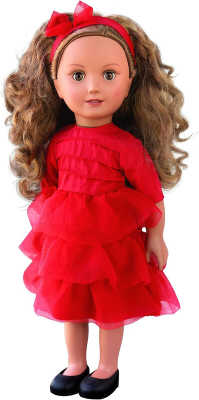 

Hayati 18-inch Girl Doll Siba Party Dress
