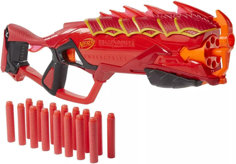 

Nerf DragonPower Emberstrike Blaster, Set, Ages 8+