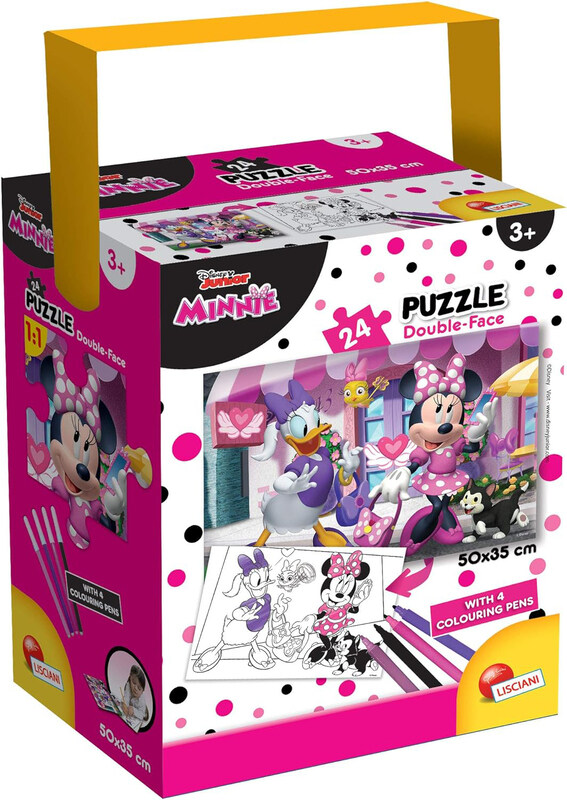 

Lisciani Disney Puzzle in a Tub Mini 24 Minnie Mickey & Friends Kids, Ages 3+