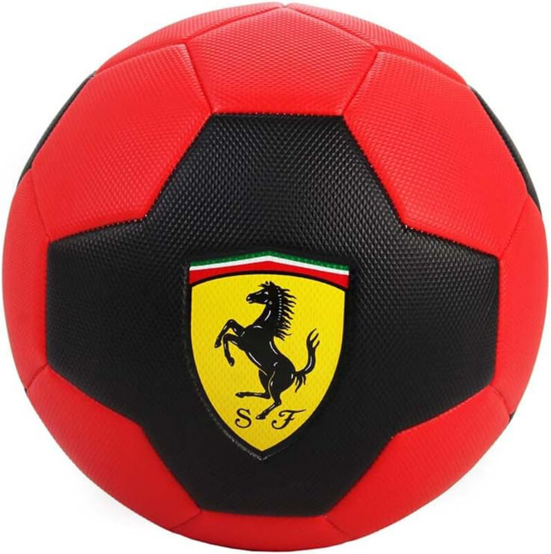 

Ferrari Size 5 PVC Soccer Ball, Red/White