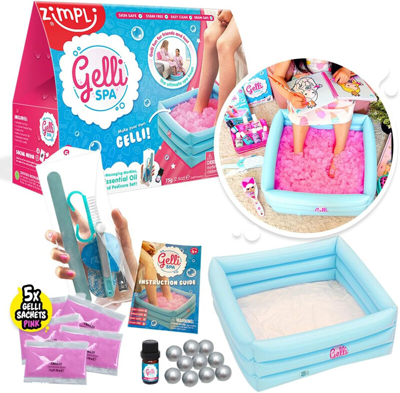 

Zimpli Kids Gelli Spa Manicure and Pedicure Set, Ages 5+