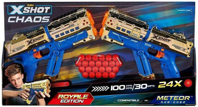 

X-Shot Chaos Meteor Blaster 2-Pack, Ages 14+