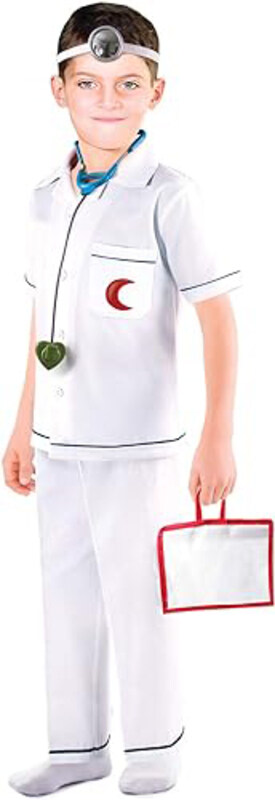 

Generic Doctor Costume for Kids, White