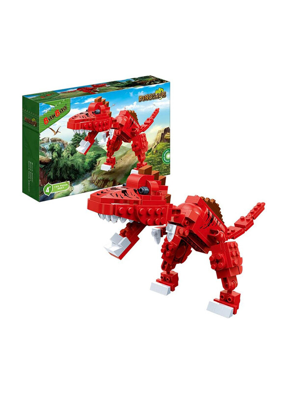 

BanBao Dinosaur Building Block Toys, Construction Education Toy, 155 Pieces, Ages 4+