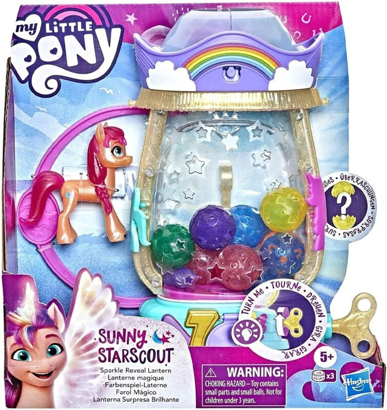 

Hasbro My Little Pony Sunny Starscout Magic Lantern Light Up Toy, 25 Pieces, Ages 5+