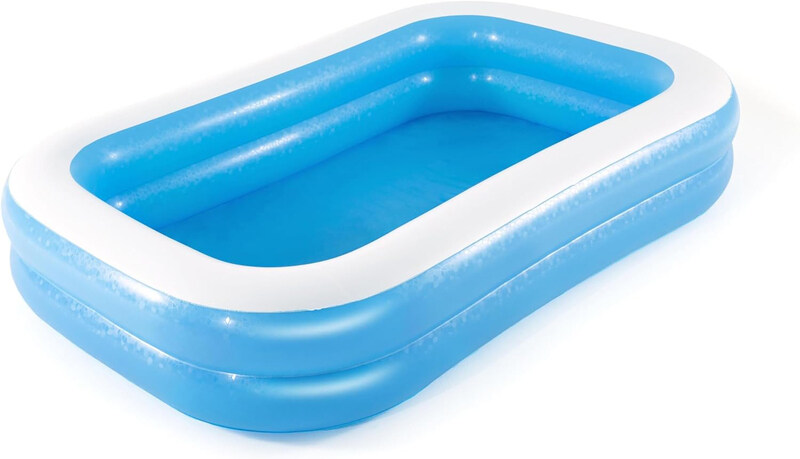 

Bestway Rectangular Inflatable Family Pool, Blue