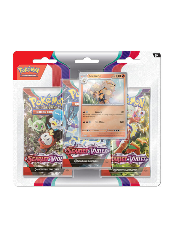 

Pokemon 3-Piece TCG: Scarlet & Violet, Ages 12+