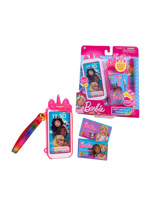 

Barbie Fashion Phone Set, Ages 3+