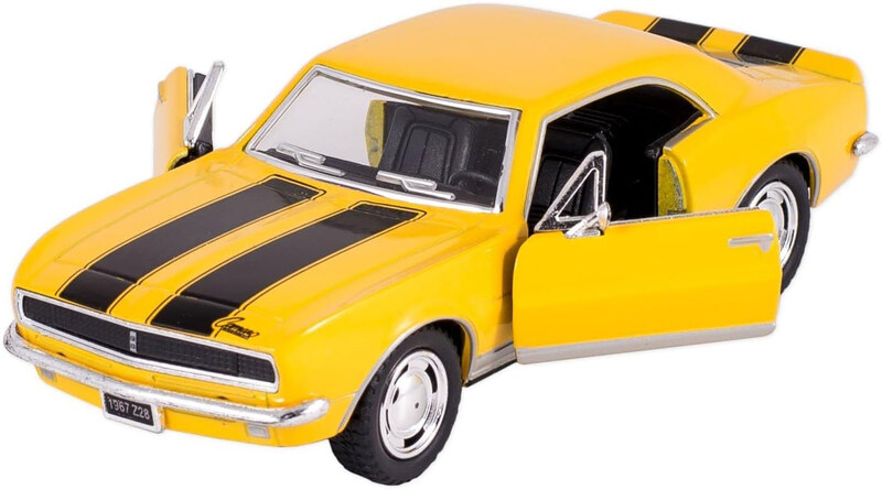 

Kinsmart 1967 Chevy Camaro Z/28 1/37 Scale Diecast Model Toy Car, Ages 13+