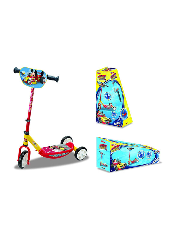 

Smoby Simba Disney Mickey Mouse 3 Wheels Scooter, Multicolour