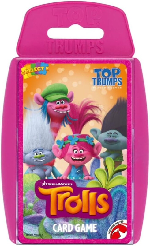 

Top Trumps Trolls Card Game, Ages 3+