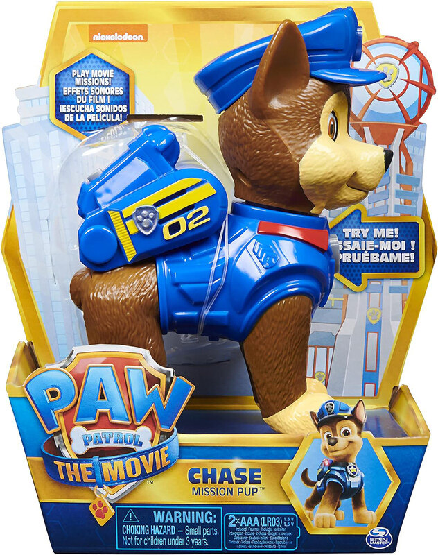 

Paw Patrol Movie Interactive Puppies Toy, Assorted, Ages 4+