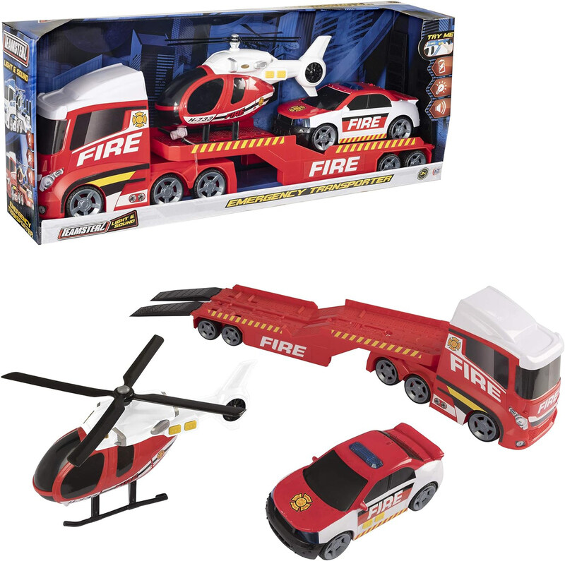 

Teamsterz L&S Fire Heli Transporter, 1416897, Ages 3+
