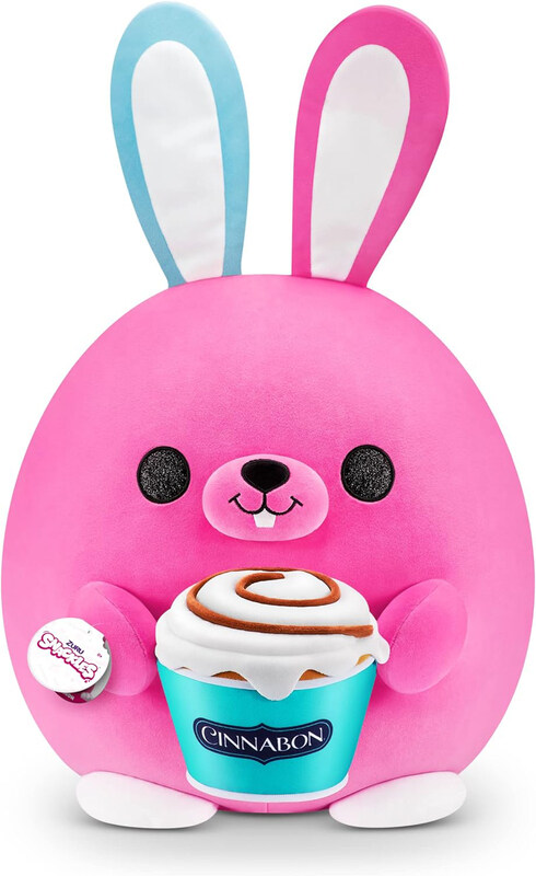 

Zuru Snackles Large Britney Rabbit Cinnabon 35cm Plush Toy, 1 Piece, Ages 3+