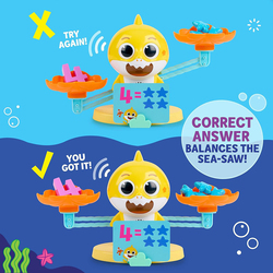 Nickelodeon Baby Shark Sea Saw Counting Game, Ages 3+