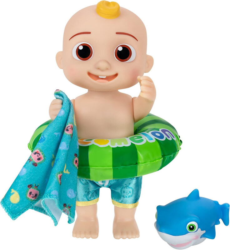 

Cocomelon 9-Inch Splish Splash JJ Doll, Ages 2+