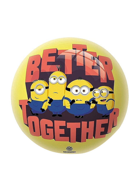 

Mondo 23cm Bio Minions Pvc Ball, Multicolour, Ages 2+