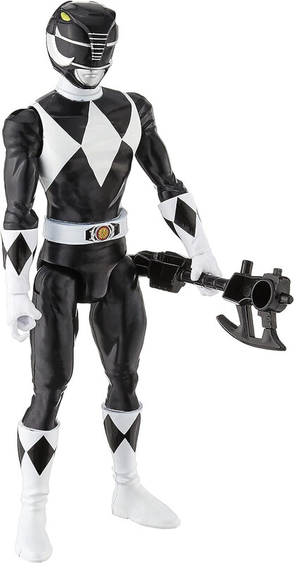 

Power Rangers 12-inch Mighty Morphin Black Ranger Action Figure Toy