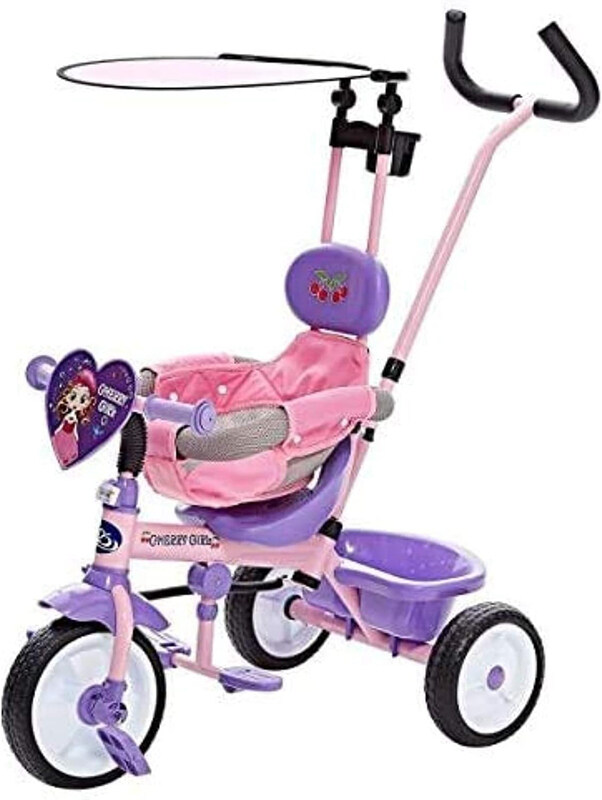 

Lovely Baby Tricycle, DX 455HC, Pink/Purple
