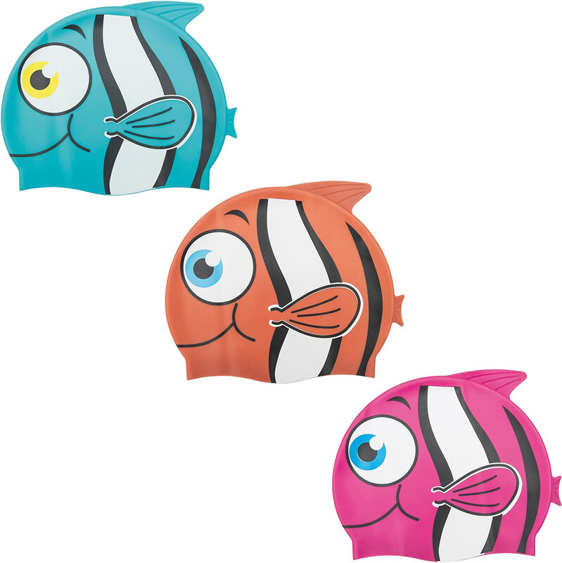 

Bestway Hydro swim Lil Buddy Swim Cap, Assorted Colour