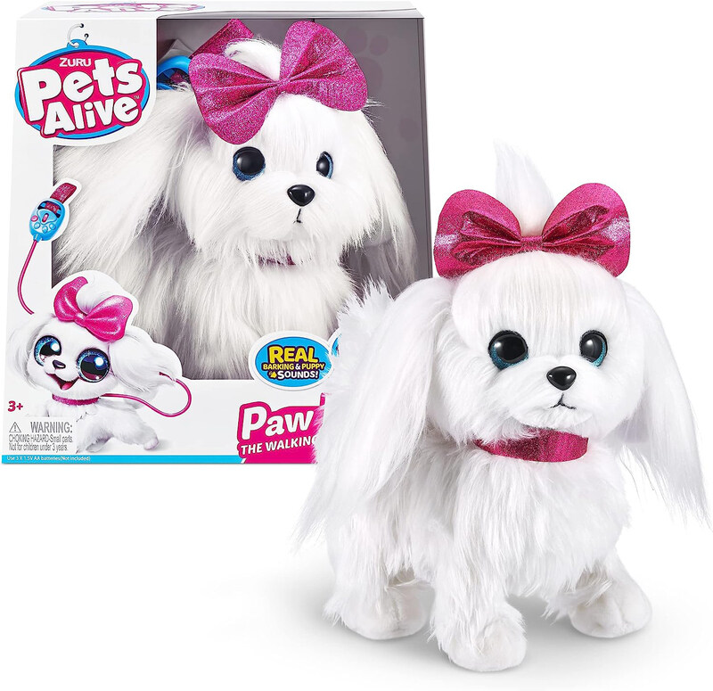 

Zuru Pets Alive Lil' Paw The Walking Puppy by Interactive Dog That Walk, Ages 3+