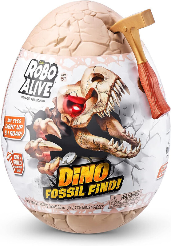 

Zuru Dino Fossil Find Assorted Designs & Colors Surprise Toy, 1 Piece, Ages 3+