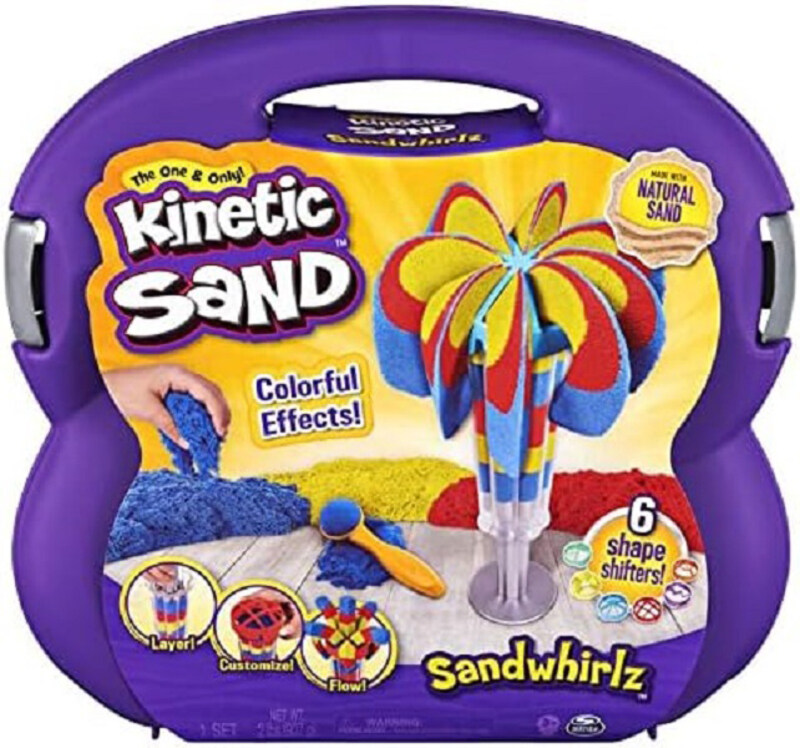 

Spin Master Kinetic Sand Sandwhirlz Playset, Ages 3+