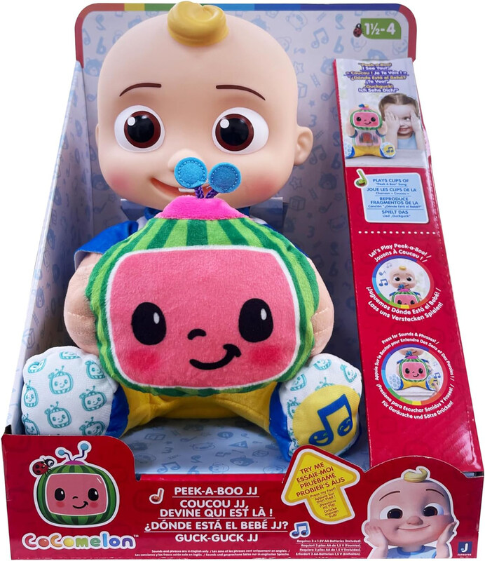 

Cocomelon A-Boo JJ Doll Peek, Ages 1+