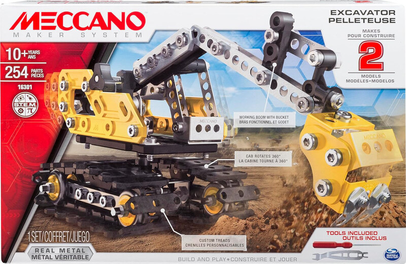 

Meccano MEC Construction Digger Set, Ages 10+