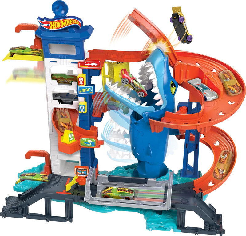 

Hot Wheels City Shark Escape Playset, Ages 4+