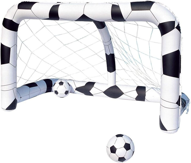 

Bestway One Size Inflatable Soccer Net, White/Black