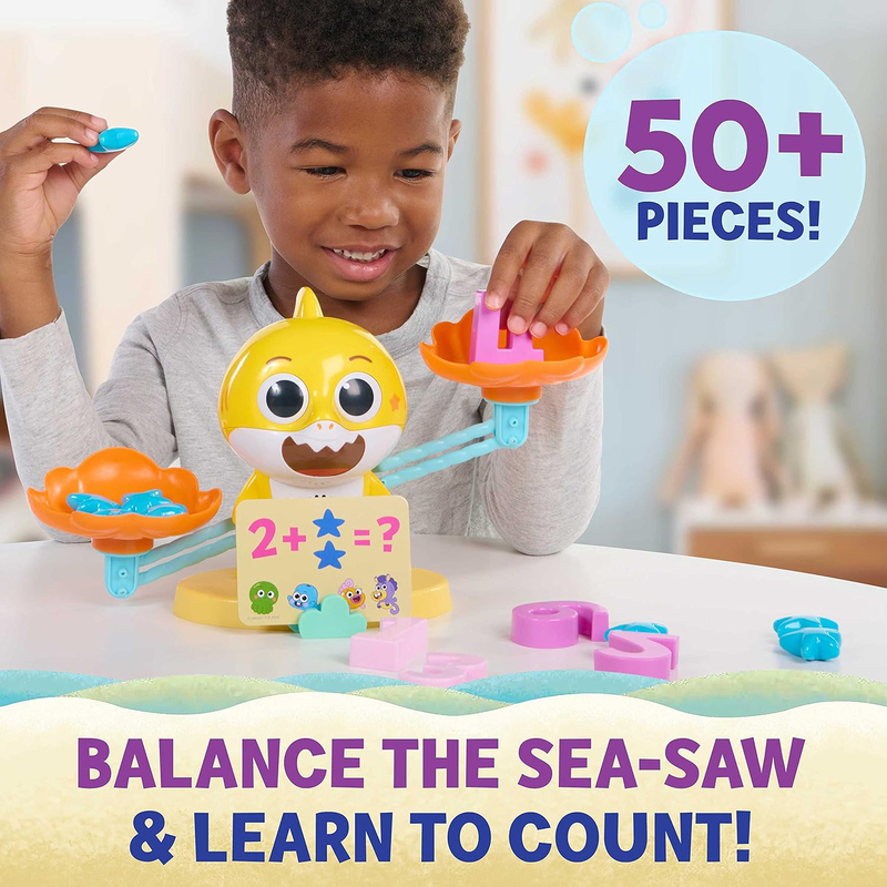 Nickelodeon Baby Shark Sea Saw Counting Game, Ages 3+