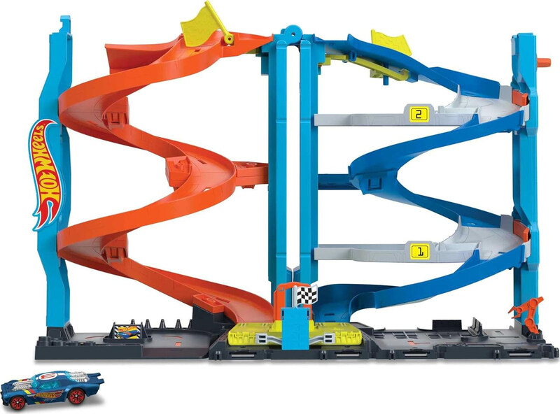 

Hot Wheels City Transforming Tower, Ages 3+