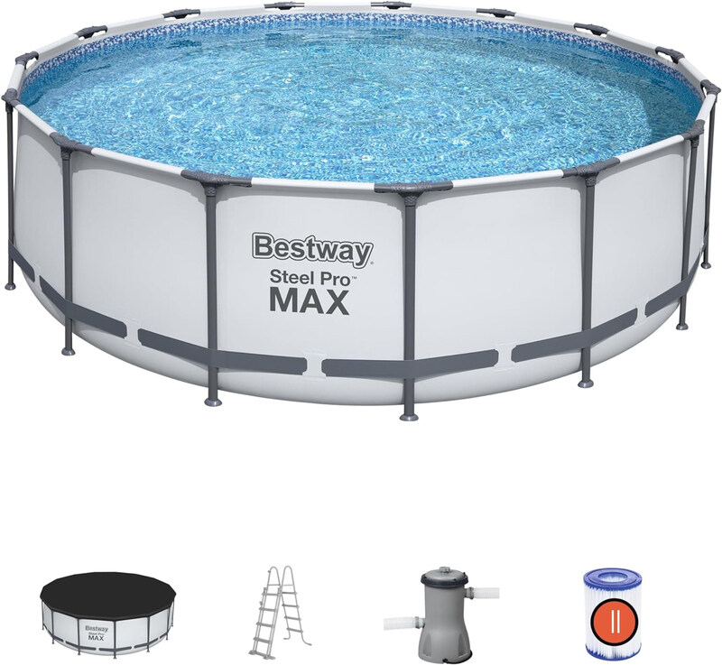 

Bestway Steel Pro Max Pool, 56438, White