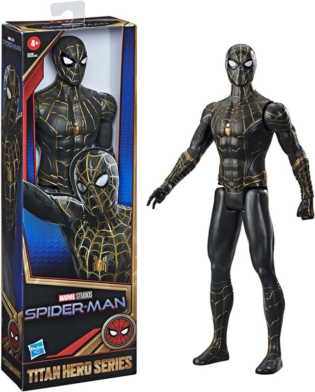 

Marvel Titan Hero Series 12-Inch Suit Spider-Man Action Figure Toy, Ages 3+