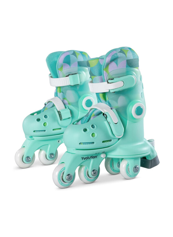 

Yvolution Twista Learner Training Skates, 12-3J, Teal