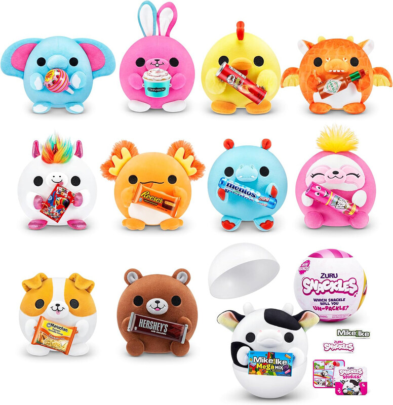 

Zuru Snackles Small 14cm Soft Toy, Ages 3+